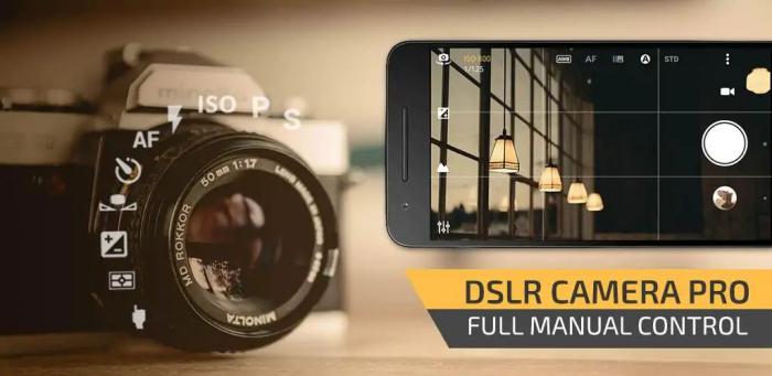 DSLR Camera Pro app