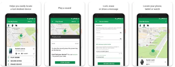 Find My Device by Google - برنامه گوگل برای یافتن گوشی سرقت شده