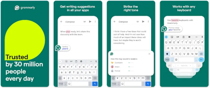 Grammarly Keyboard — Type with confidence