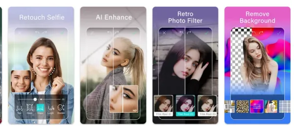 برنامه افزایش کیفیت عکس  - YouCam Perfect