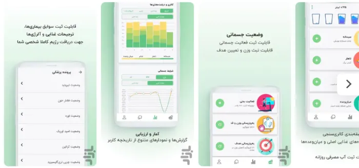 هوکا کالری‌شمار رایگان رژیم غذایی