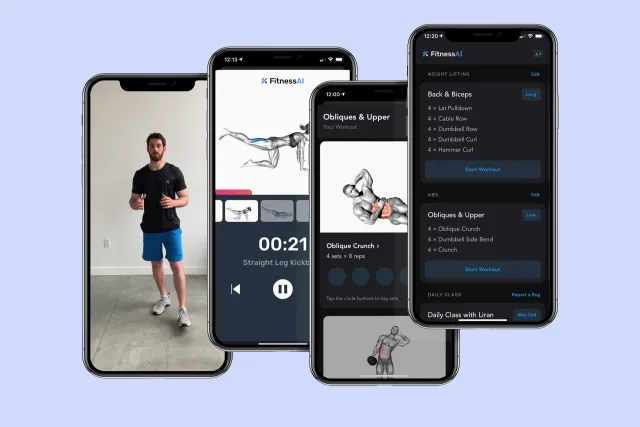 fitnessAI app